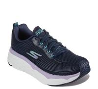 Skechers Women's Max Cushioning Elite Sneakers, Navy Blue Lavender, 6.5 UK