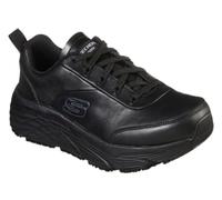 Skechers Women's Max Cushioning Elite Sr Kajus Sneaker, Black Leather/Synthetic, 6.5 UK