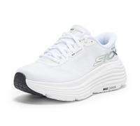 Skechers Women's Max Cushioning Endeavour Hallandale Hands Free Slip-Ins Sneaker White/Black 6