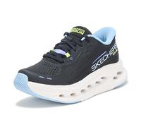 Skechers Women's MAX Cushioning Glide-Step Caledonia Sneaker, Black, 6 UK
