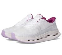 Skechers Women's Slip-ins: Max Cushioning Glide-Step - Sapphire Sneaker in White/Lavender, Size 7 | Textile/Synthetic, Machine Washable