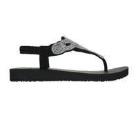 Skechers Womens Meditation Sandal - Pearl Perfection Size: UK 4, Colour: Black