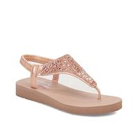 Skechers Women's Meditation-Sweet Rock Sandals, Pink, 5 UK