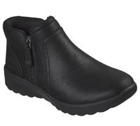 Skechers Women's Relaxed Fit: Lovely Vibe - Forever Mine Bootie in Black, Size 3.5 | Textile, Vegan