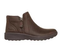 Skechers Women's Relaxed Fit: Lovely Vibe - Forever Mine Bootie in Chocolate, Size 4.5 | Textile, Vegan