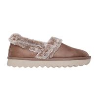 Skechers Womens Memory Foam Slippers Black Chestnut Ladies - Cozy Up 169027