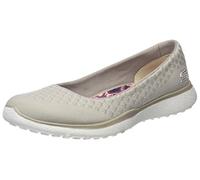 SKECHERS Womens Microburst One Up Pumps Natural 5