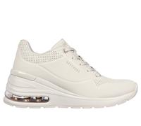 Skechers Women's Million Air - Elevated Air Sneaker in Off White, Size 7 | Synthetic