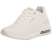 Skechers Women's Million Elevated Air Sneaker White 10