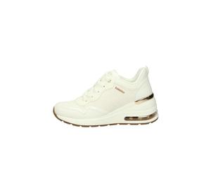 Skechers Women's Million Hotter Air Sneaker, White Opulent Garden, 5 UK
