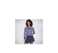 Skechers Women's Misty Floral Reversible Jacket in Blue | Size: Medium Skechers Blue M
