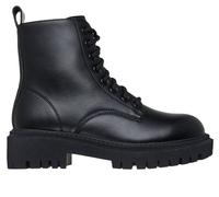 Skechers Women's Modern Rugged Boots in Black, Size 4 | Leather