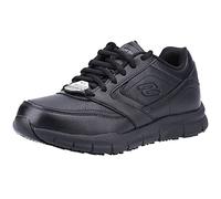 Skechers Women's Nampa Wyola Casual Shoes, Black Synthetic (pu), 8 UK