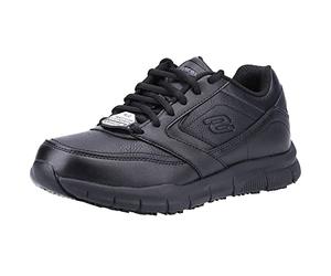 Skechers Women's Nampa-wyolaFood Service Shoe | Work, Slip Resistant, Electrical Hazard, Relaxed Fit, Memory Foam