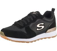 Skechers Trainers OG 85 Leather Lace-Up Black Women's
