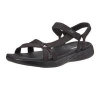 Skechers Women's On-The-go 600-Brilliancy Sport Sandal, Black, 6 UK