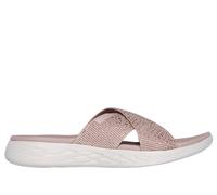 Skechers Women's On-the-GO 600 - Glistening Sandals in Rosegold | Textile