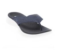 SKECHERS Womens On The Go 600 Flourish Sandals Navy/White 6