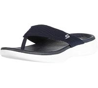 Skechers Women's On-the-go 600 Sunny Flip Flop, Navy, 2 UK
