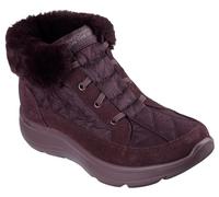 Skechers Women's On-The-Go Encore Elisa Slip-On Sneakers, Burgundy Textile, 7 UK