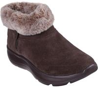 Skechers Women's On-The-Go Encore Snow-Capped Boots, Chocolate Suede, 3 UK