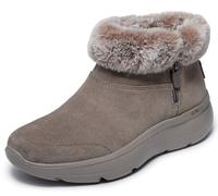 Skechers Women's On-The-Go Encore Snow-Capped Boots, Dark Taupe Suede, 6 UK