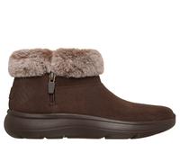 Skechers Women's On-the-GO Encore - Snow-Capped Boots in Chocolate, Size 7 | Leather/Textile