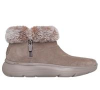 Skechers Women's On-The-Go Encore Snow-Capped Ankle Boot, Dark Taupe Suede, 3 UK