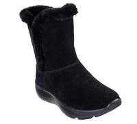 Skechers Women's On-The-go Encore - Snow Flurry Mid Calf Boot, Black, 5.5