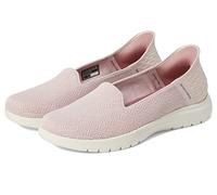 Skechers Women's 136542 BLSH Casual Shoes, Blush Textile, 2 UK