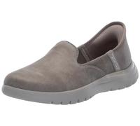 Skechers Women's On-The-Go Flex Captivating Slip-On Sneakers, Taupe Textile, 3 UK