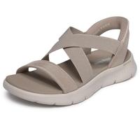 Skechers Women's On-The-Go Flex Glimmer, Taupe, 4 UK
