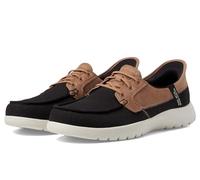 Skechers Women's On-The-go Flex-Palmilla Hands Free Slip-ins Boat Shoe, Black White, 7 UK