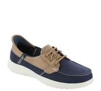 Skechers Women's On-The-Go Flex Palmilla Sneaker, Navy Textile, 8 UK
