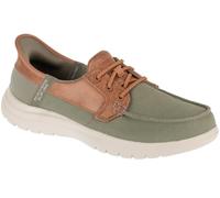 Skechers Women's ON-The-GO Flex PALMILLA Sneaker, Olive, 3 UK