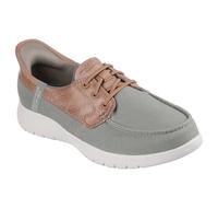 Skechers Women's ON-The-GO Flex PALMILLA Sneaker, Olive, 4 UK