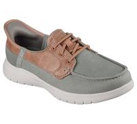 Skechers Women's ON-The-GO Flex PALMILLA Sneaker, Olive, 6 UK