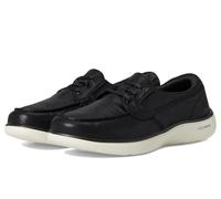 Skechers Women's On-The-go Flex Radiant-Gleam Boat Shoe, Black/White, 3 UK