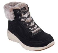Skechers Women's On-The-go Glacial Ultra Sneaker Boot Ankle, Black, 4 UK
