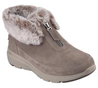 Skechers Women's On-The-go Glacial Ultra-Sweet Vibes Ankle Boot, Dark Taupe, 9