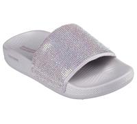 Skechers Women's On-The-Go Hyper Slide-Radiant Slide Sandals, Multicoloured Sea Waves Ocean Tides, 4 UK