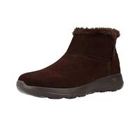 Skechers Women's On-the-go Joy - Bundle Up Ankle Boots, Brown Chocolate Suede Chocolate, 7 UK