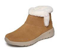 Skechers Women's On-the-go Joy Bundle Up Ankle boots, Chestnut Suede, 3 UK
