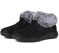 Skechers Women's ON-The-GO Joy Cozy Charm Ankle Boot, Black, 5.5 UK