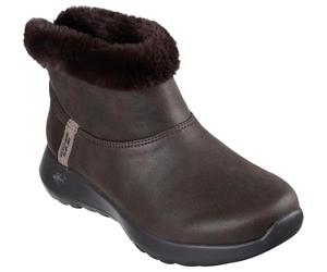 Skechers Women's On-The-Go Joy Cozy Dream Boots, Chocolate Textile, 4.5 UK
