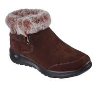 Chocolate 'On-The-Go' Joy First Glance Leather Boots Skechers Chocolate 8