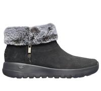 Skechers Women's On-the-GO Joy - Savvy Boots in Charcoal, Size 2 | Leather/Textile