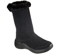 Skechers Women's ON-The-GO Midtown Fascinate Fashion Boot, Black Suede, 3 UK