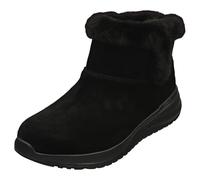 Skechers Women's On-The-Go Stellar Cozy Step Boots, Black Suede, 6 UK