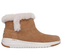 Skechers Women's On-the-GO Stellar - Cosy Step Boots in Chestnut, Size 3.5 | Leather/Textile/Synthetic